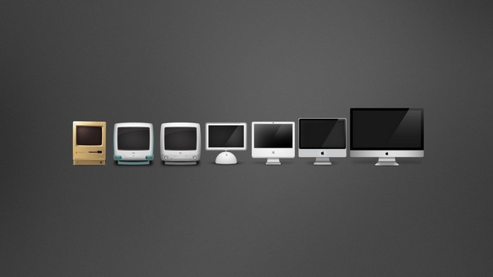 Evolution of Apple iMac Computers