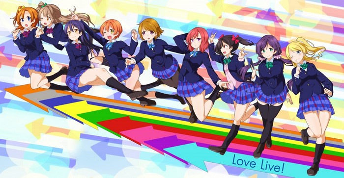 Love Live! School Uniform Girls Dancing