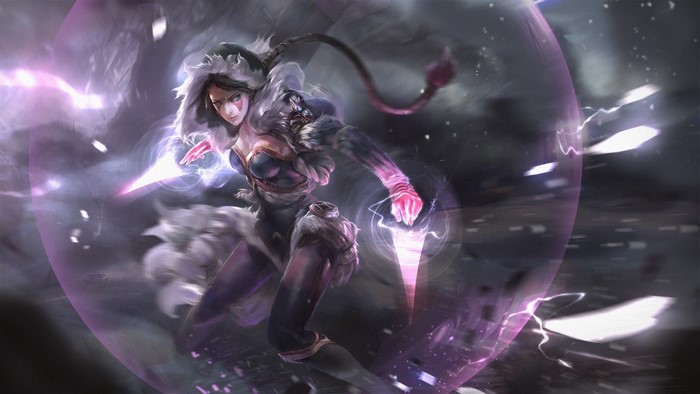 Templar Assassin Lanaya from Dota 2 fan art