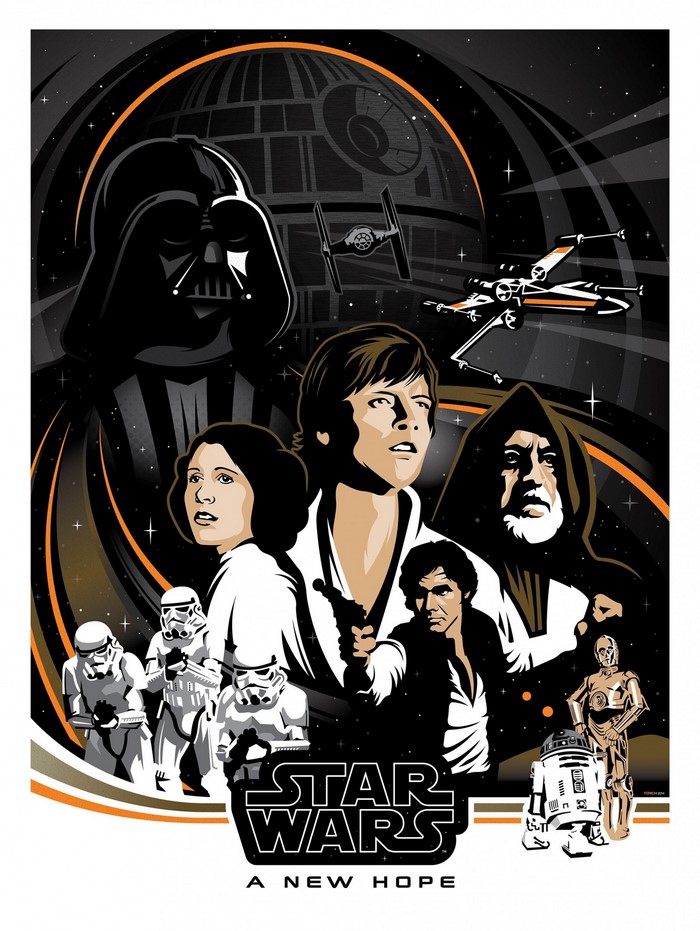 Star Wars: A New Hope Poster