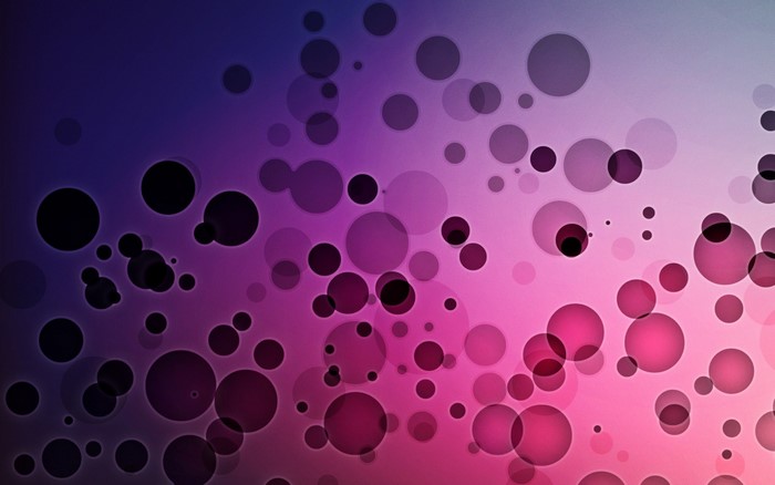 Abstract background with pink and purple bokeh circles