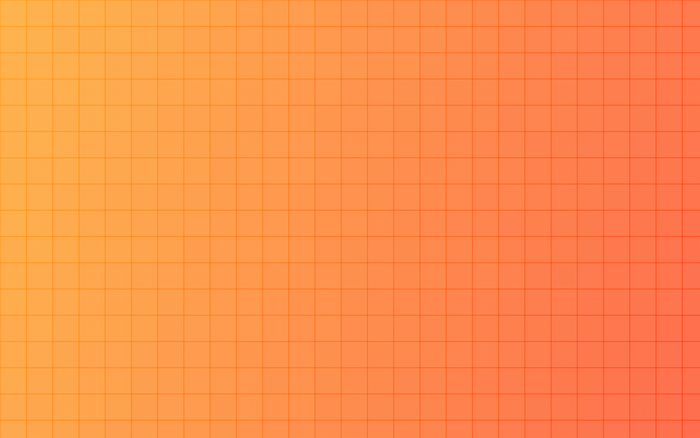 Orange and yellow gradient grid pattern