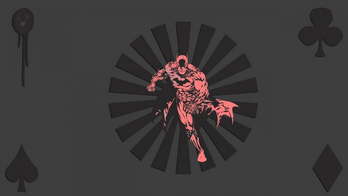 Batman from The Dark Knight illustration