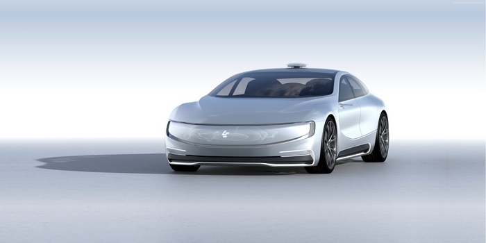 LeSEE electric car at Beijing Motor Show 2016