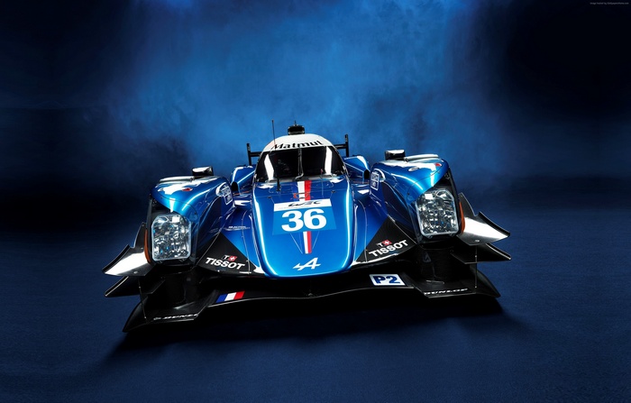 Alpine A460 LMP2 race car with number 36