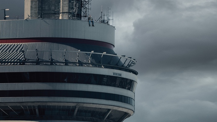 Drake on CN Tower