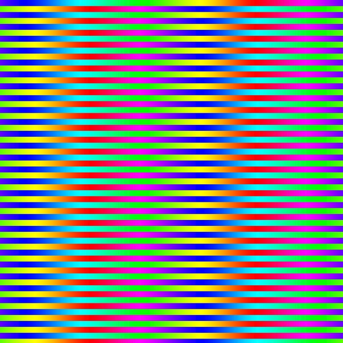 Colorful horizontal stripes pattern