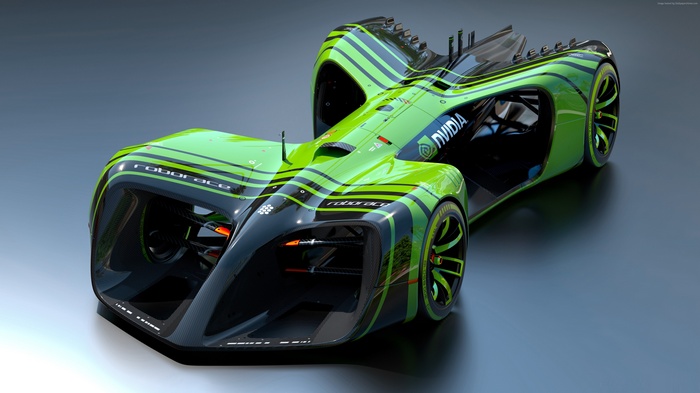 Roborace electric concept car by Daniel Simon