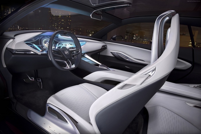 Buick Avista interior at Auto China 2016