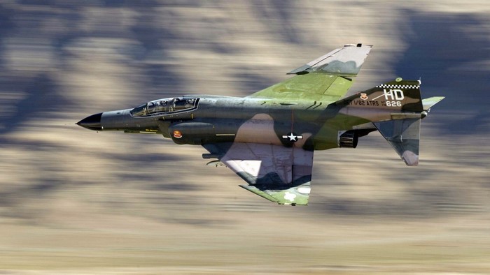 McDonnell Douglas F-4 Phantom II in flight