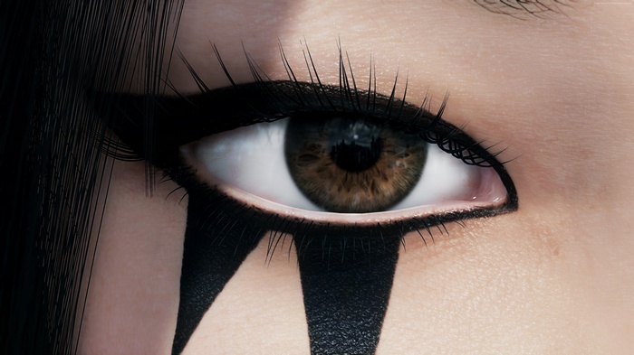 Faith Connors from Mirror's Edge Catalyst eye makeup