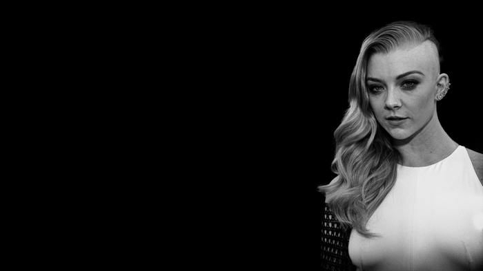 Natalie Dormer with a side shave