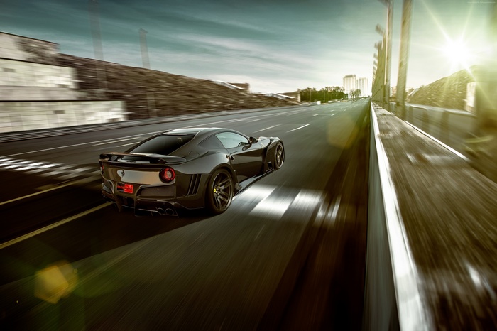 Novitec Rosso Ferrari F12 Berlinetta N-Largo S on Road