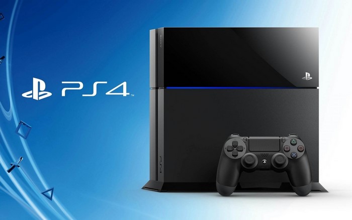 PlayStation 4 console and controller