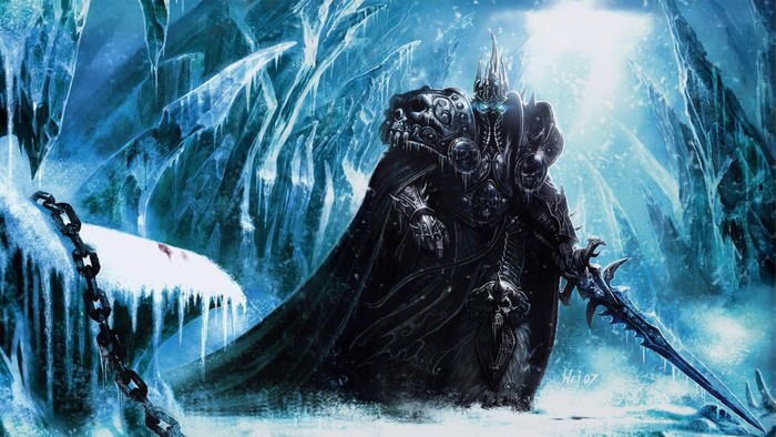 The Lich King Arthas from Warcraft