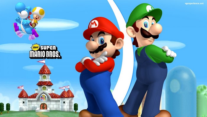 Mario and Luigi from New Super Mario Bros.