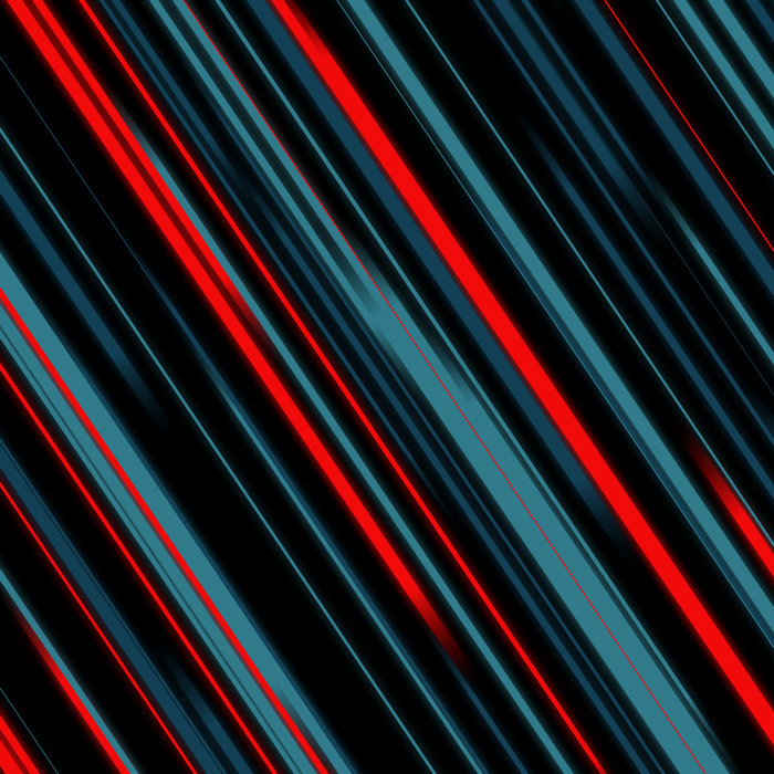 Diagonal Red and Blue Stripes Pattern