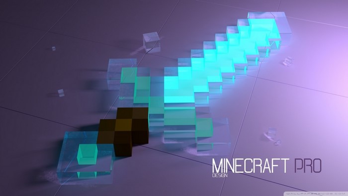 Minecraft Diamond Sword illustration
