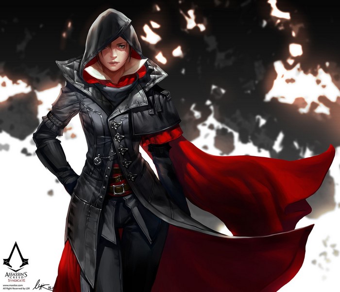Evie Frye from Assassin's Creed Syndicate fan art