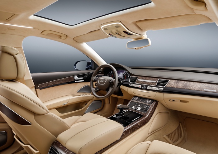 Audi A8 L Extended Luxury Car Interior