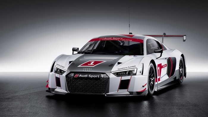 Audi R8 LMS GT3 race car