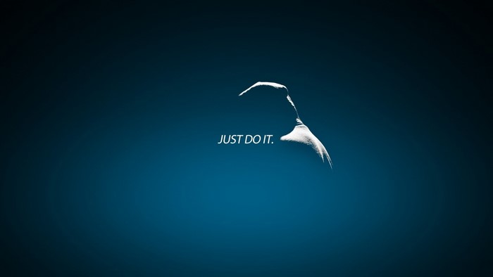 Nike "Just Do It." Silhouette