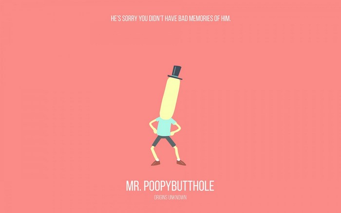 Mr. Poopybutthole from Rick and Morty