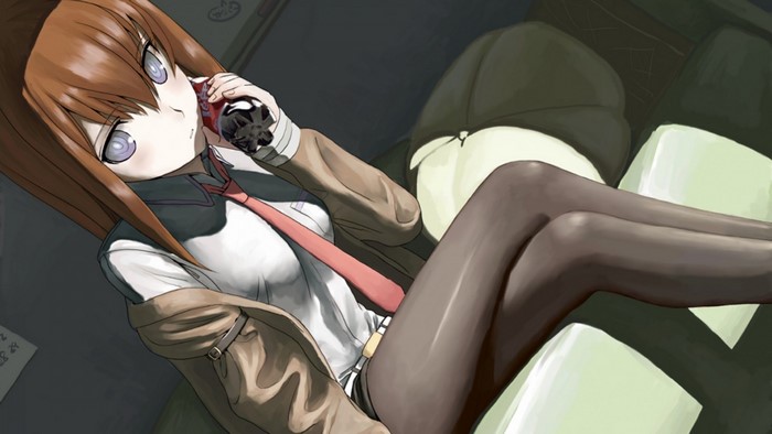 Makise Kurisu from Steins Gate