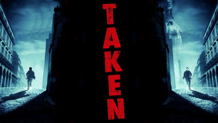 Taken Movie Poster with Liam Neeson