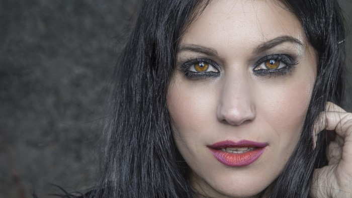 Cristina Scabbia close up portrait