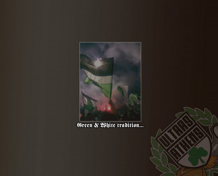 Ultras Athens Green & White Tradition