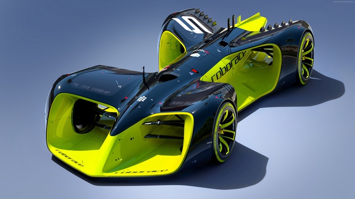 Roborace electric concept car by Daniel Simon