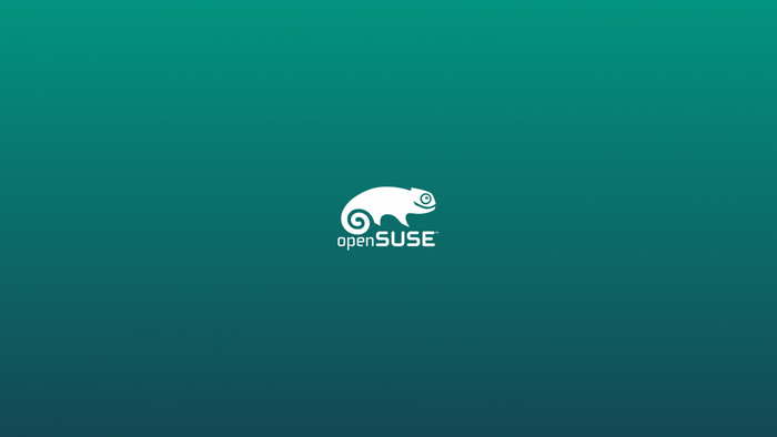 openSUSE logo with chameleon