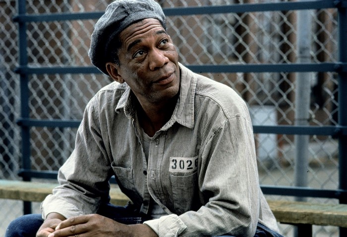 Morgan Freeman as Red from The Shawshank Redemption