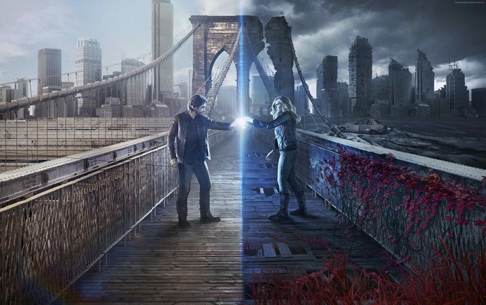 Aaron Stanford and Amanda Schull from 12 Monkeys