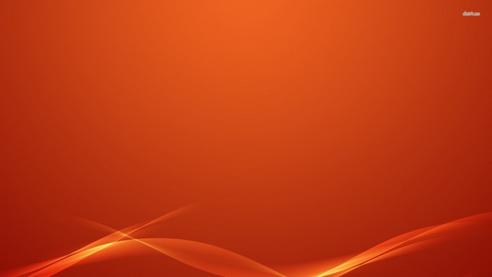 Orange abstract waves with light effects