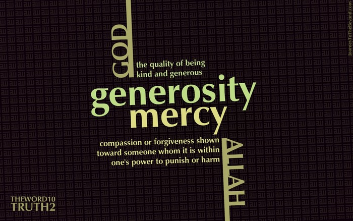 Generosity and Mercy of Allah