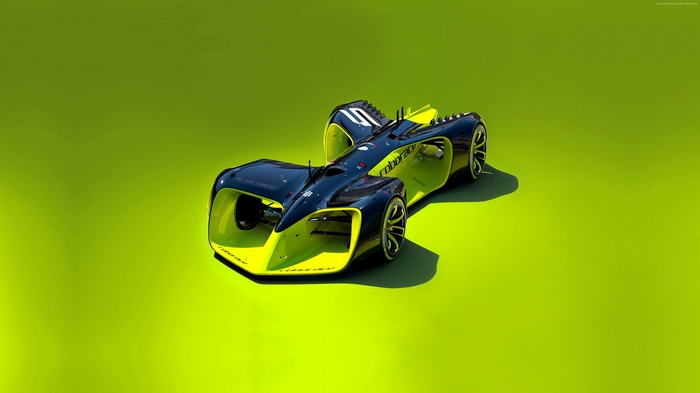 Roborace Future Electric Race Car by Daniel Simon