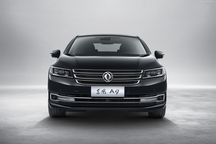 Black Dongfeng Aeolus A9 Sedan
