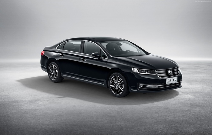 Black Dongfeng Aeolus A9 Sedan