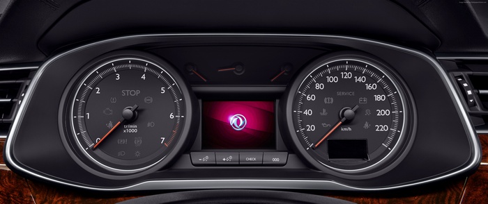 Dongfeng Aeolus A9 instrument cluster