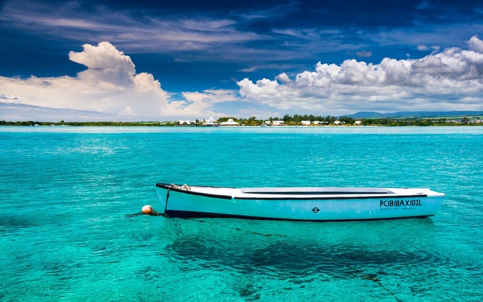 landscape, boat, sea, bay, water, nature, shore, sky, vehicle, clouds ...