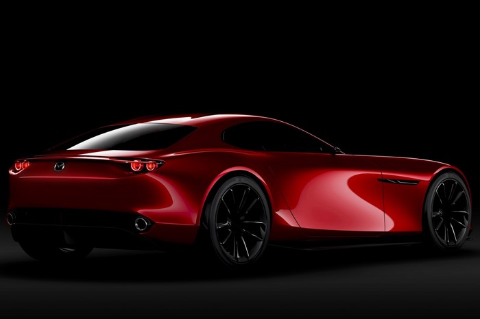 Red Mazda RX Vision Concept Car