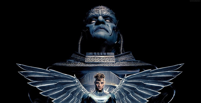 Apocalypse and Angel from X-Men: Apocalypse