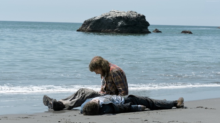 Daniel Radcliffe and Paul Dano in Swiss Army Man