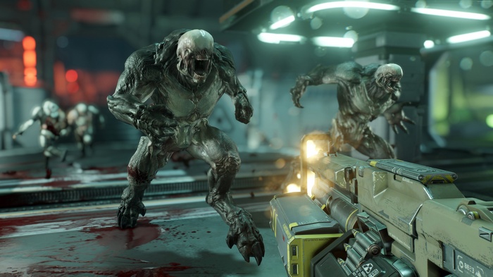 Doom 4 Sci Fi Shooter Action Horror Game