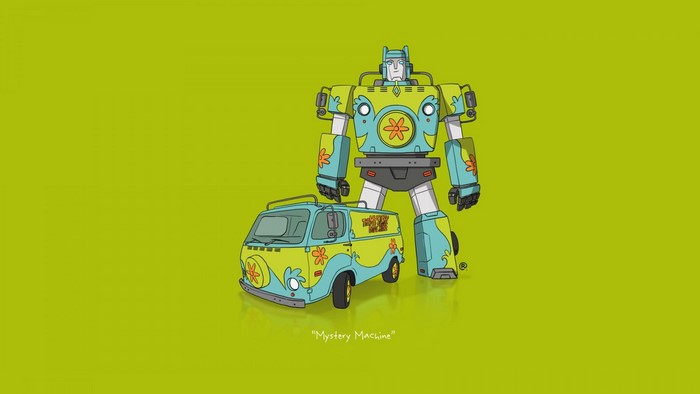Transformers Mystery Machine from Scooby Doo