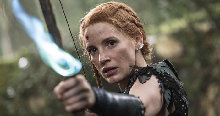 Jessica Chastain as Sara in The Huntsman: Winter's War