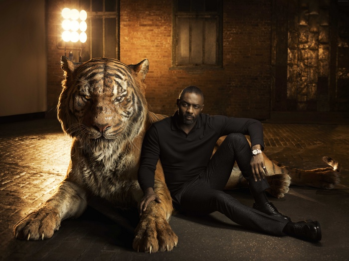Shere Khan and Idris Elba from The Jungle Book