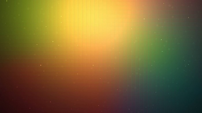 Abstract gradient with light particles and grid overlay